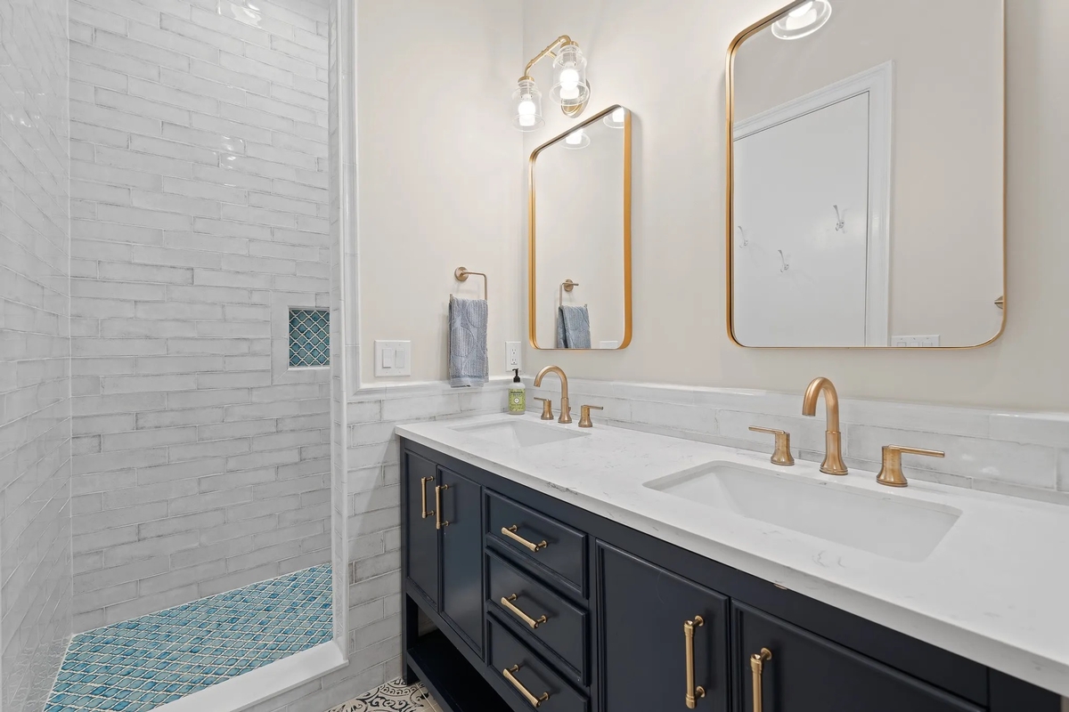 Foxtail Palm Package: Up to 64 sq ft Florida Bathroom Remodels